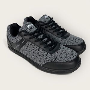 KR Strikeforce Flyer Mens Bowling Shoes Mesh Black Steel Mens 11.5 M NEW